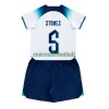 Maillot de Supporter Angleterre John Stones 5 Domicile Coupe du Monde 2022 Pour Enfant